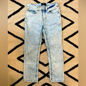 7 for all mankind size 10 mom jeans “peggi” girls